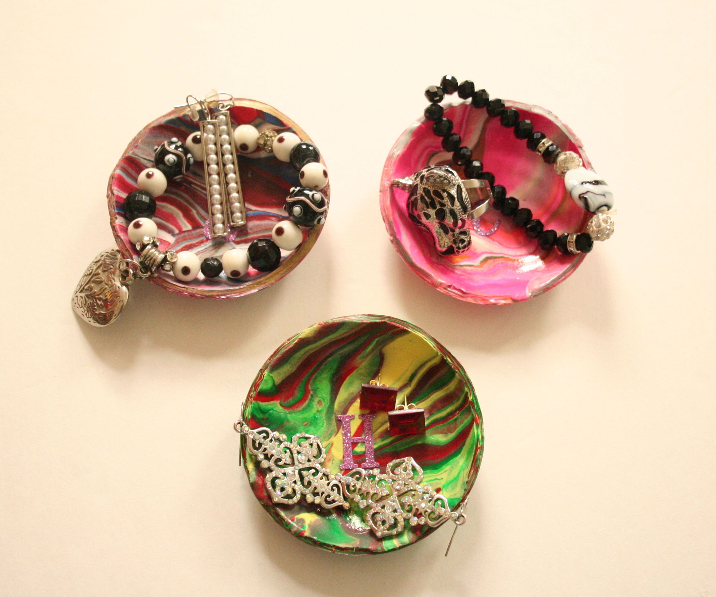 Water Color Jewelry Dish