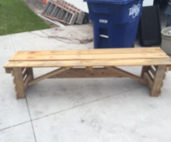 Pallet Bench From Scratch