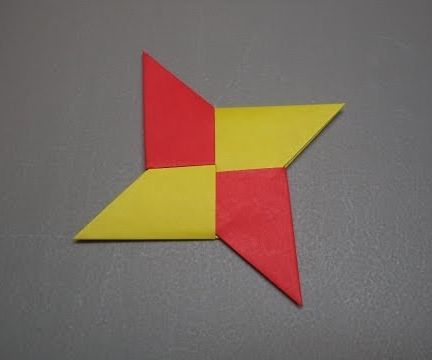 How to Fold an Origami Ninja Star / Shuriken