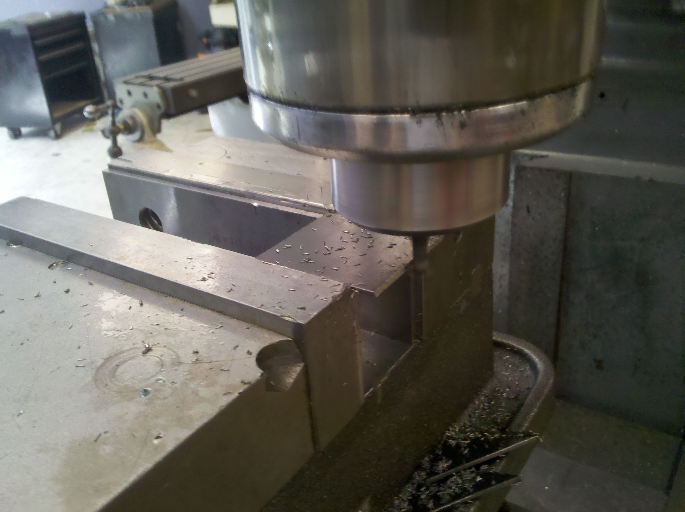 Cut Pieces to Exact Length on a Vertical Mill