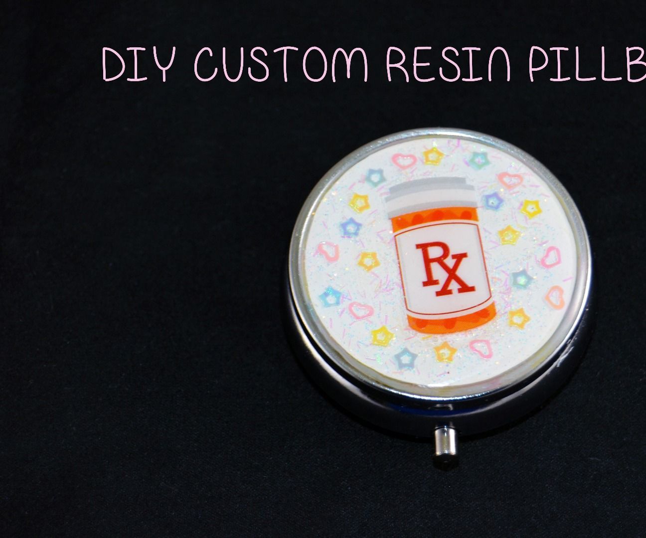 Custom Resin Pillbox
