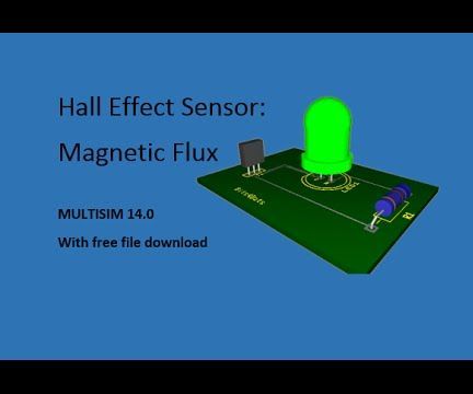 Hall Effect Sensor - NI Multisim
