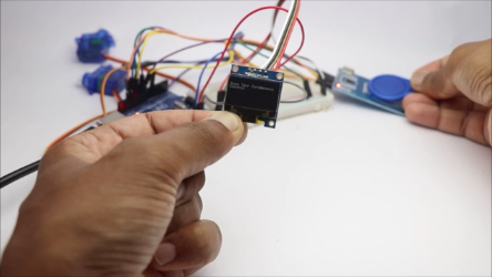 Make Arduino RFID Barrier System With OLED Display : 6 Steps (with ...