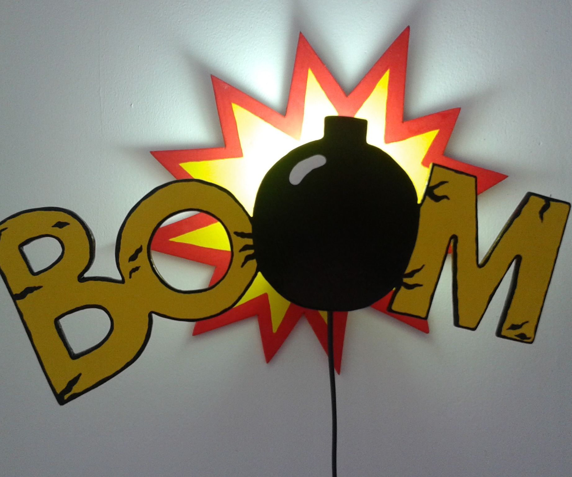BOOM Wood Lamp
