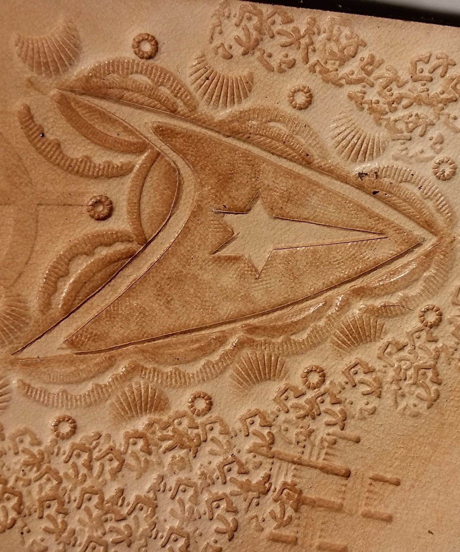 Leather Tooling: a Beginner's Beginnings...