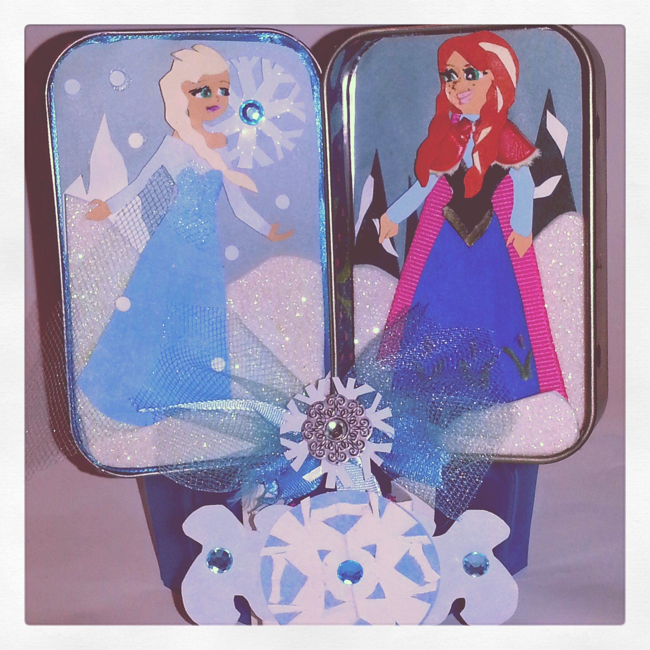 Frozen Character Altoid Tin Display