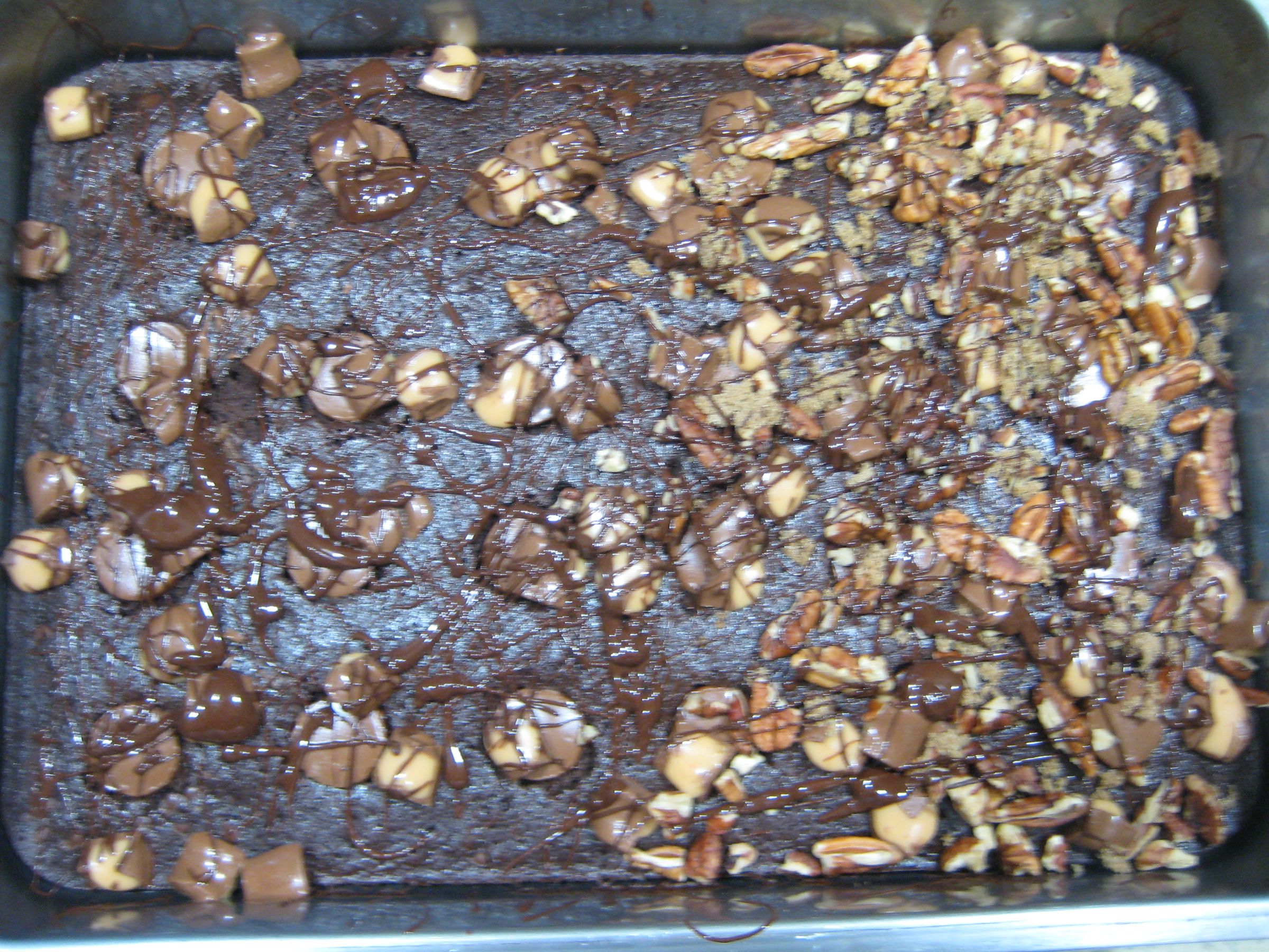 Rollo Fudge Brownies