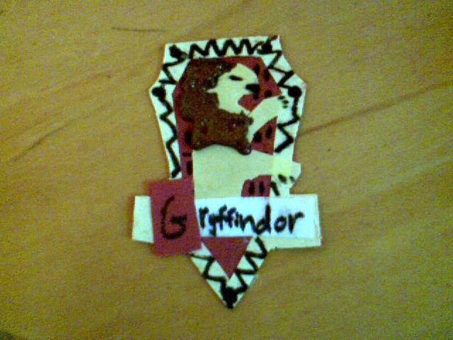 DIY Harry Potter House Badges