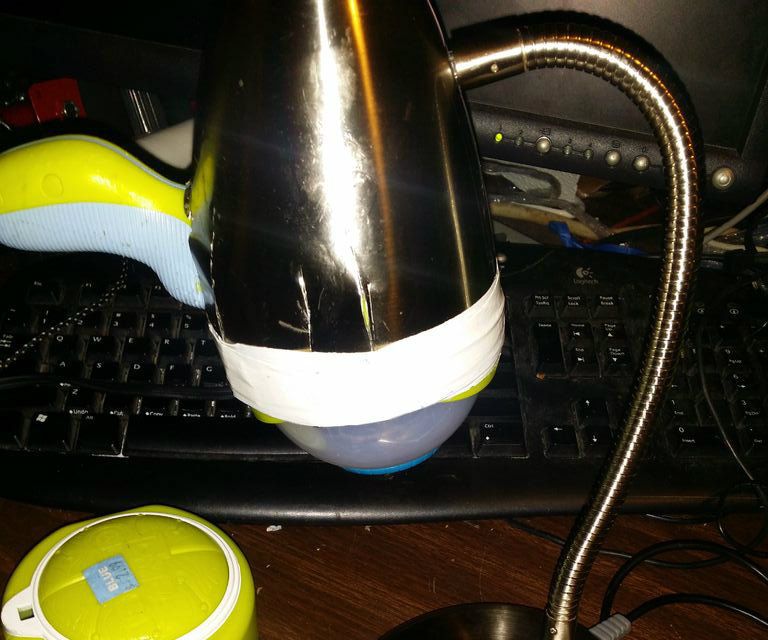 DIY Fully Articulated Desk Video Microscope 