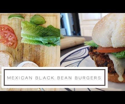 Black Bean Burgers (video Recipe) 