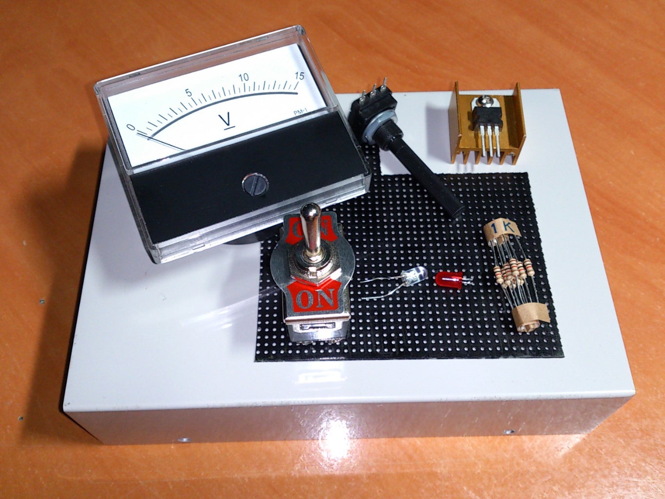 DIY Power Supply : 9 Steps Circuit Diagram
