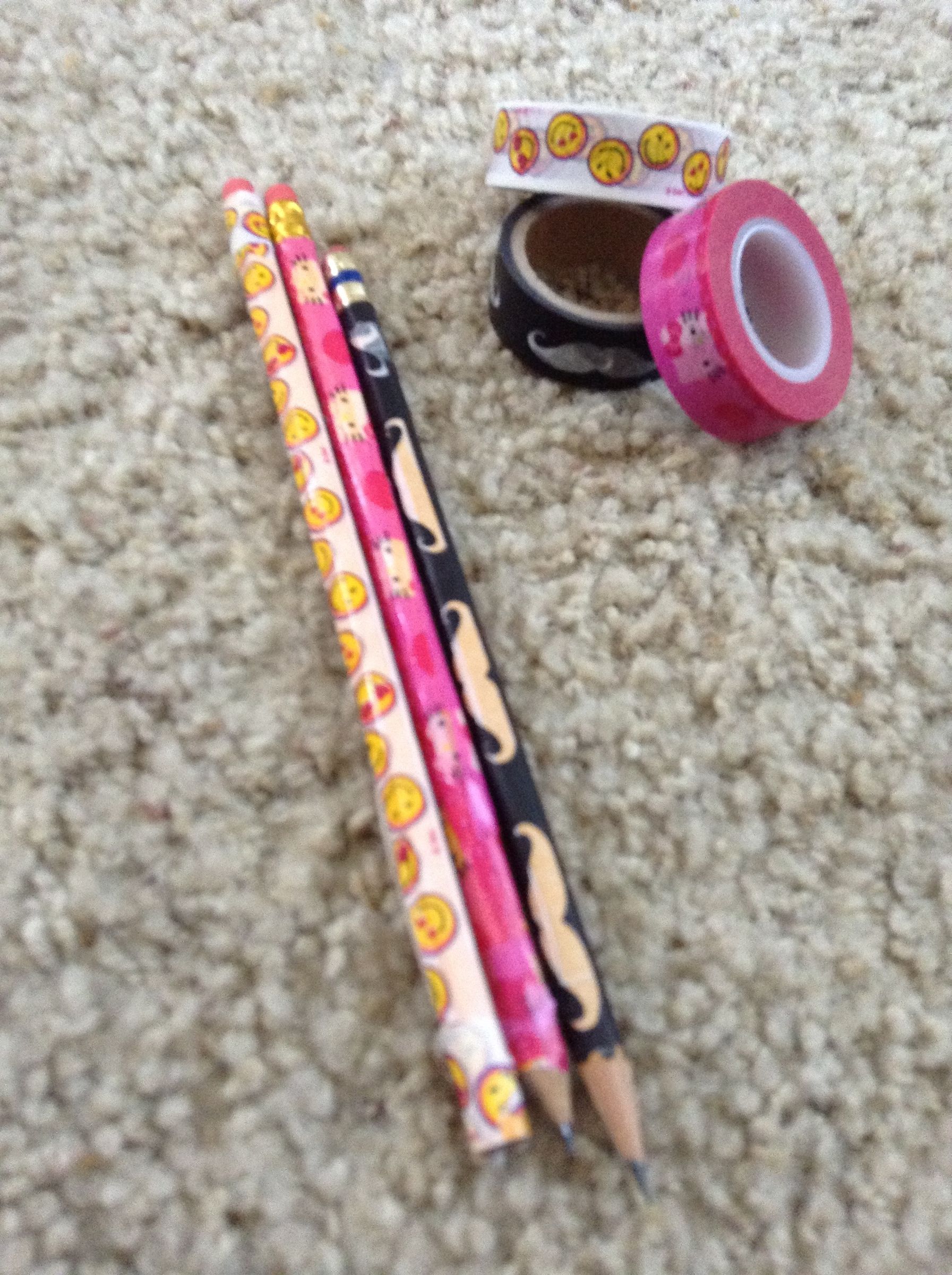Washi Tape Pencil
