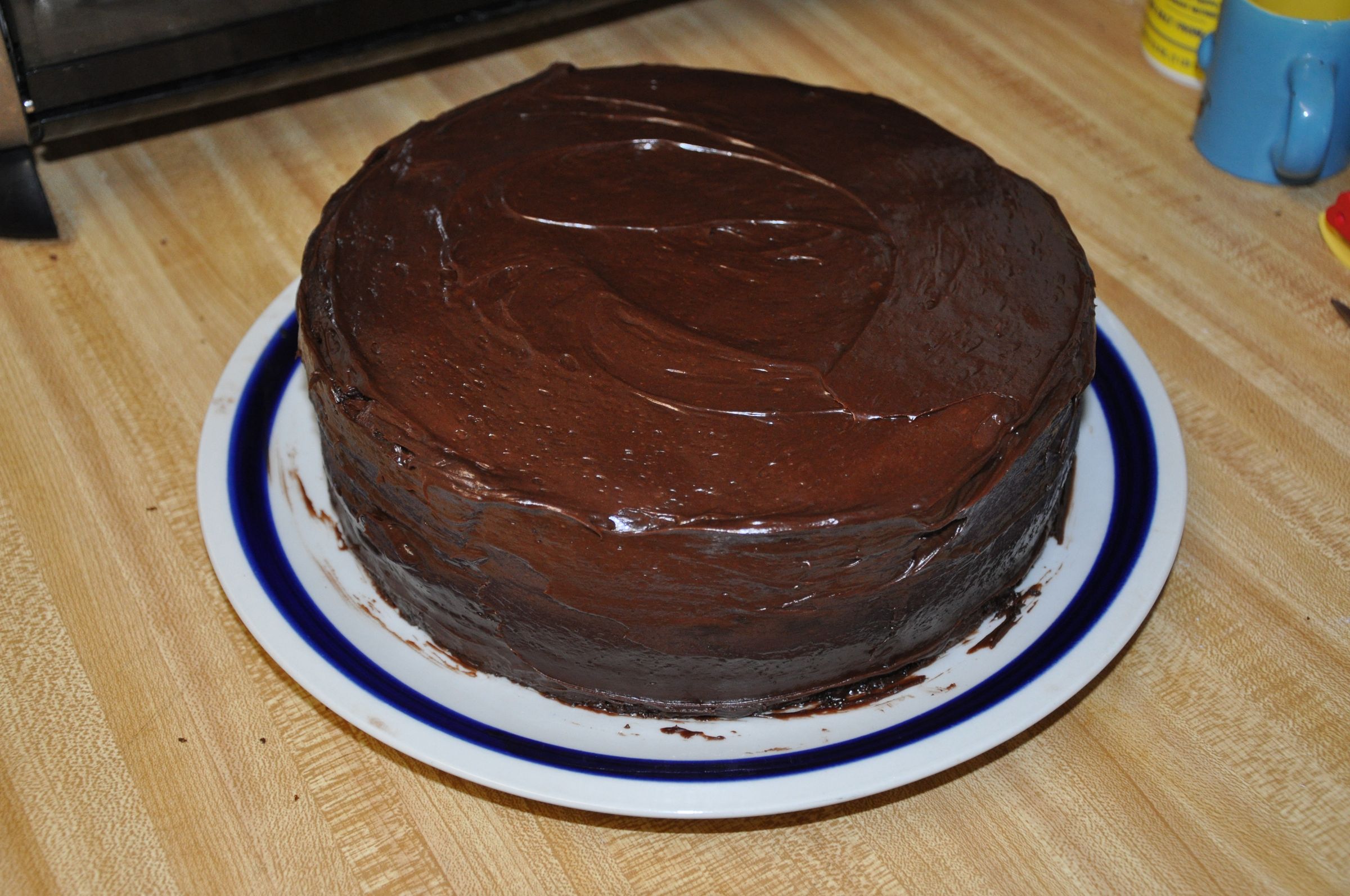 Triple Chocolate Brownie Cake