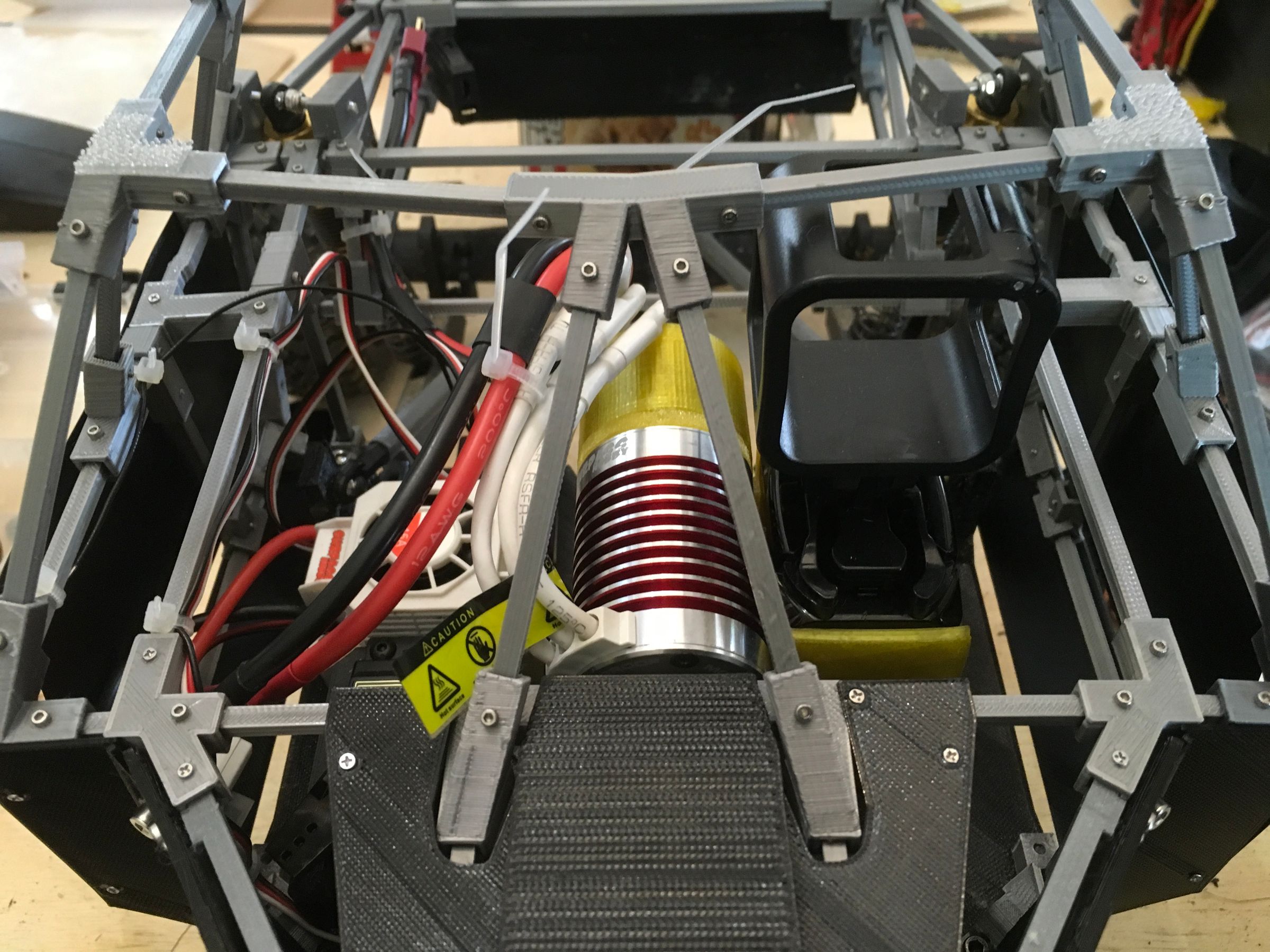 3D Printed 1/10 Remote Controlled Trophy Truck | Scale RC Suspension ...
