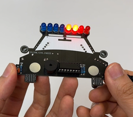Police Car Soldering Project Kit for Beginners