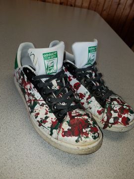Custom Paint Splattered Shoes : 7 Steps - Instructables