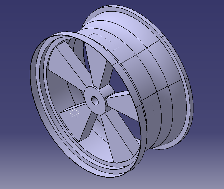 Instructions for Designing a Wheel in CATIA V5