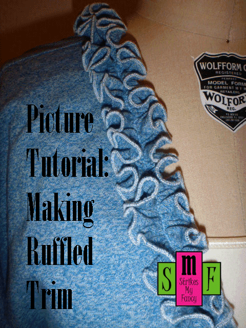 Making Ruffle Trim Picture Tutorial: Making Ruffled Trim : 5 Steps (with Pictures ...