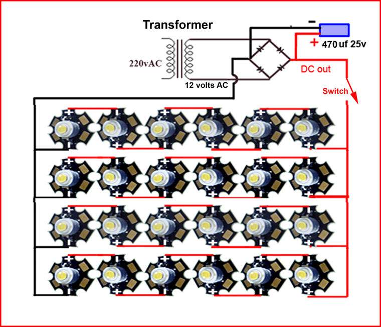 GUIDE TO LED PROJECTS : 9 Steps Circuit Diagram