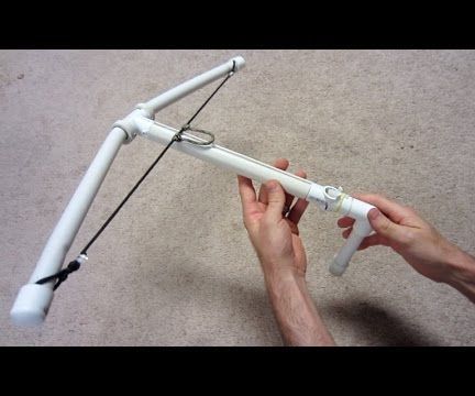 How to Make a Crossbow - PVC Crossbow