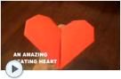 Origami Beating Heart (VIDEO)