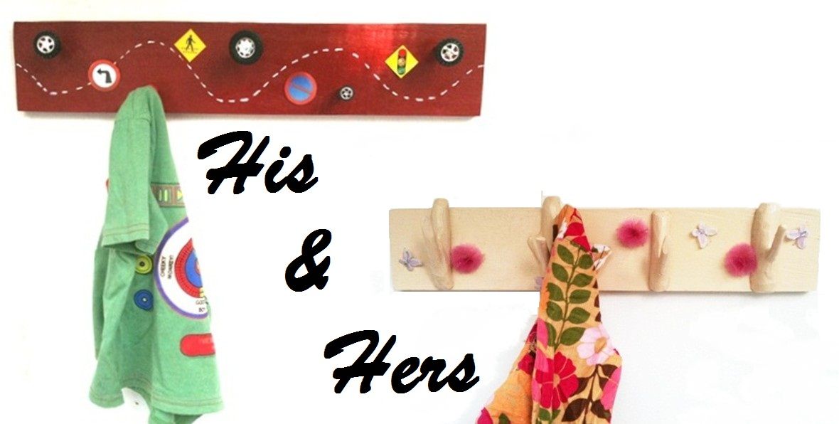 His and Her Coat Rack