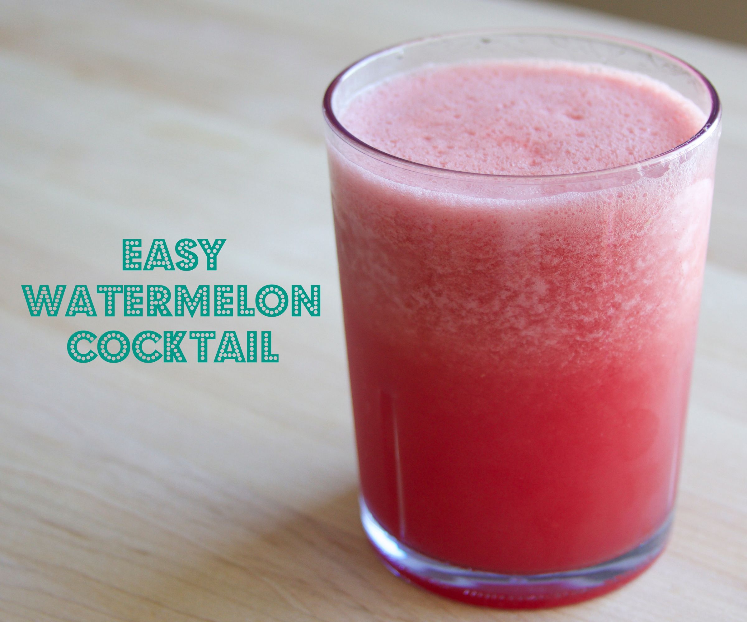 Watermelon Cocktail