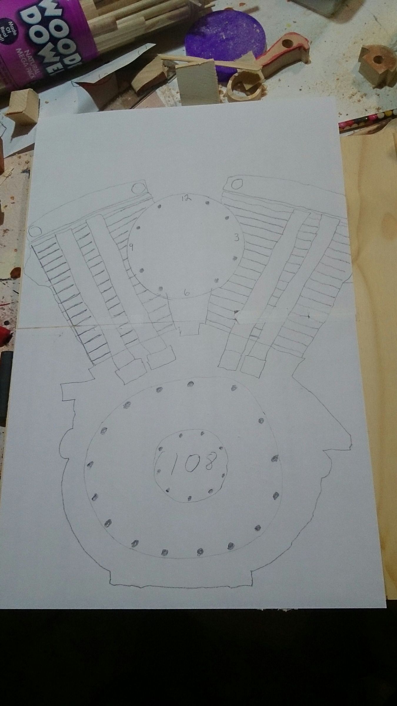 Harley Davidson Clock 11 Steps Instructables