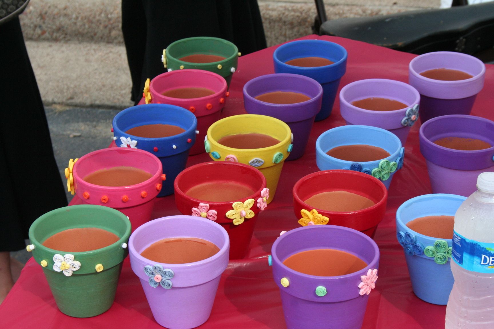 Quilled Flower Pots