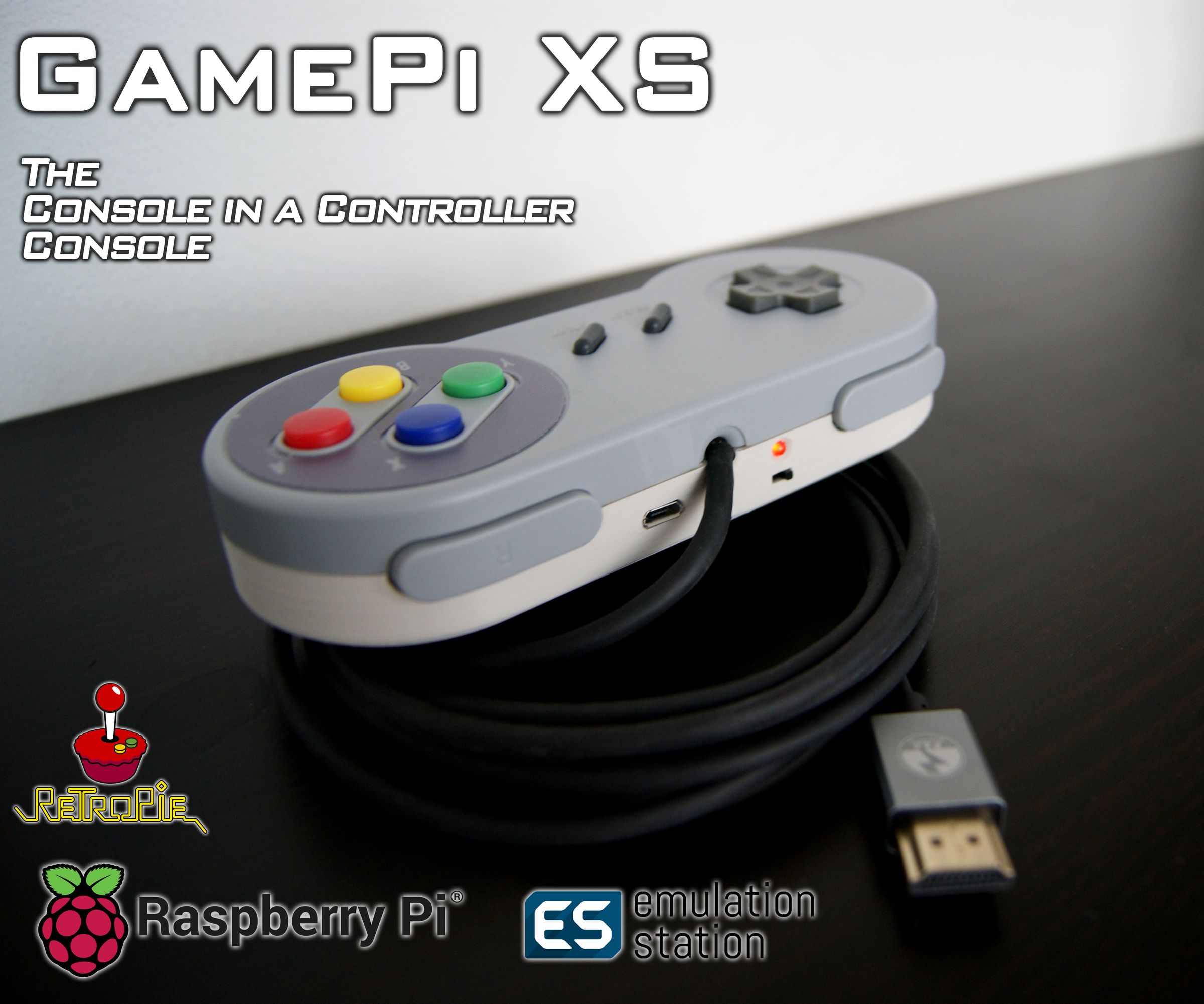 GamePi XS - the Plug'n'Play Emulation Station 