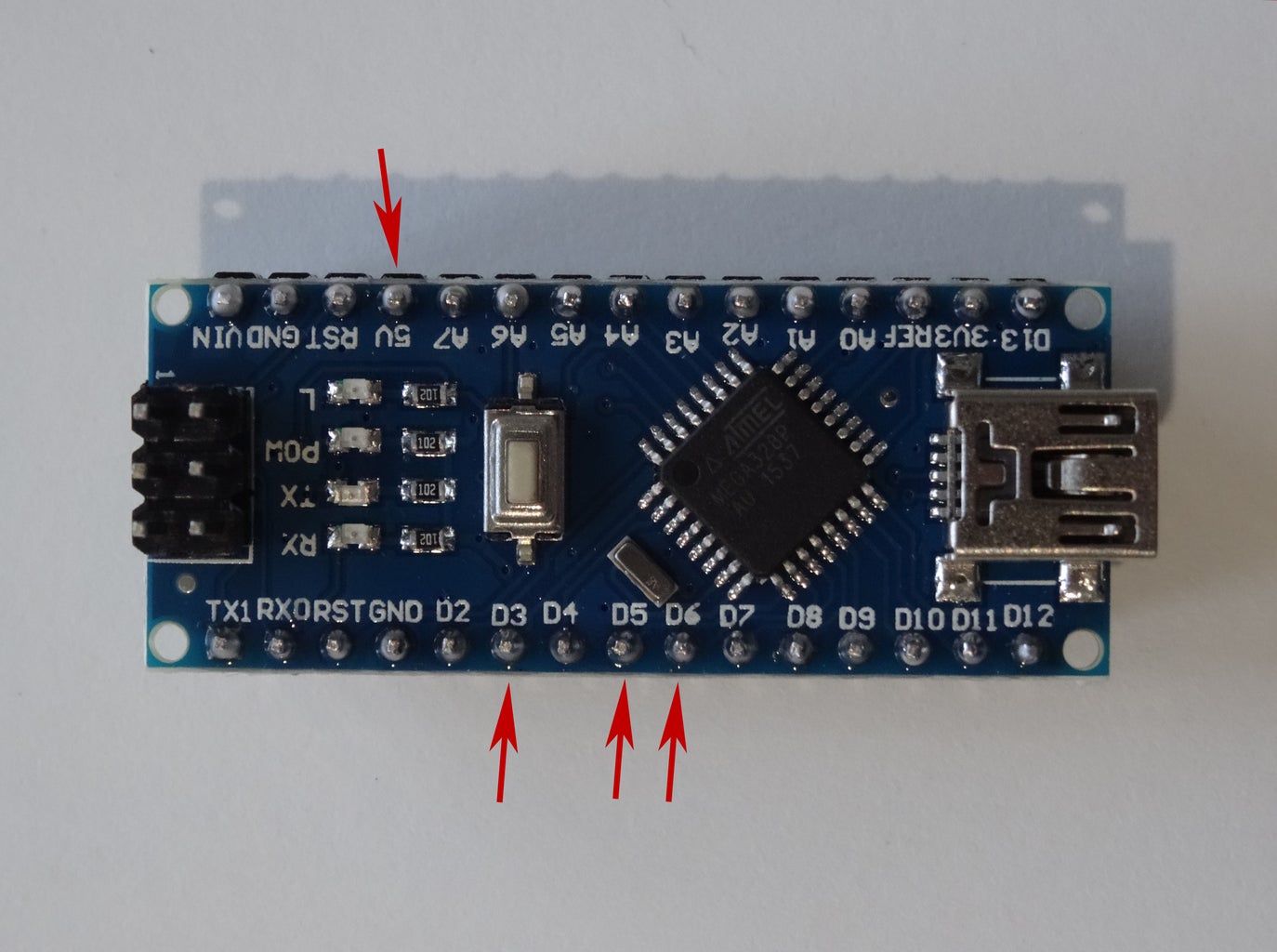 Connect the RGB LED to Arduino