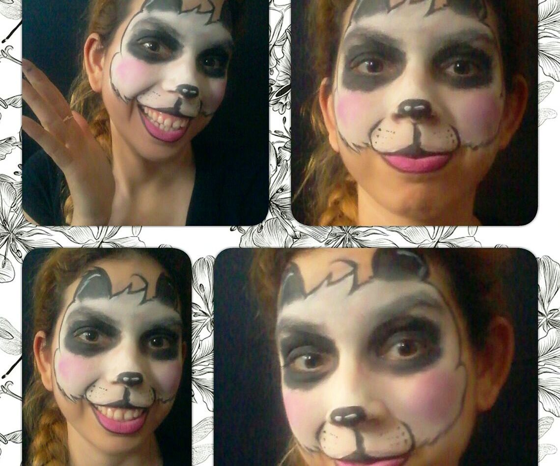 Panda Face Paint