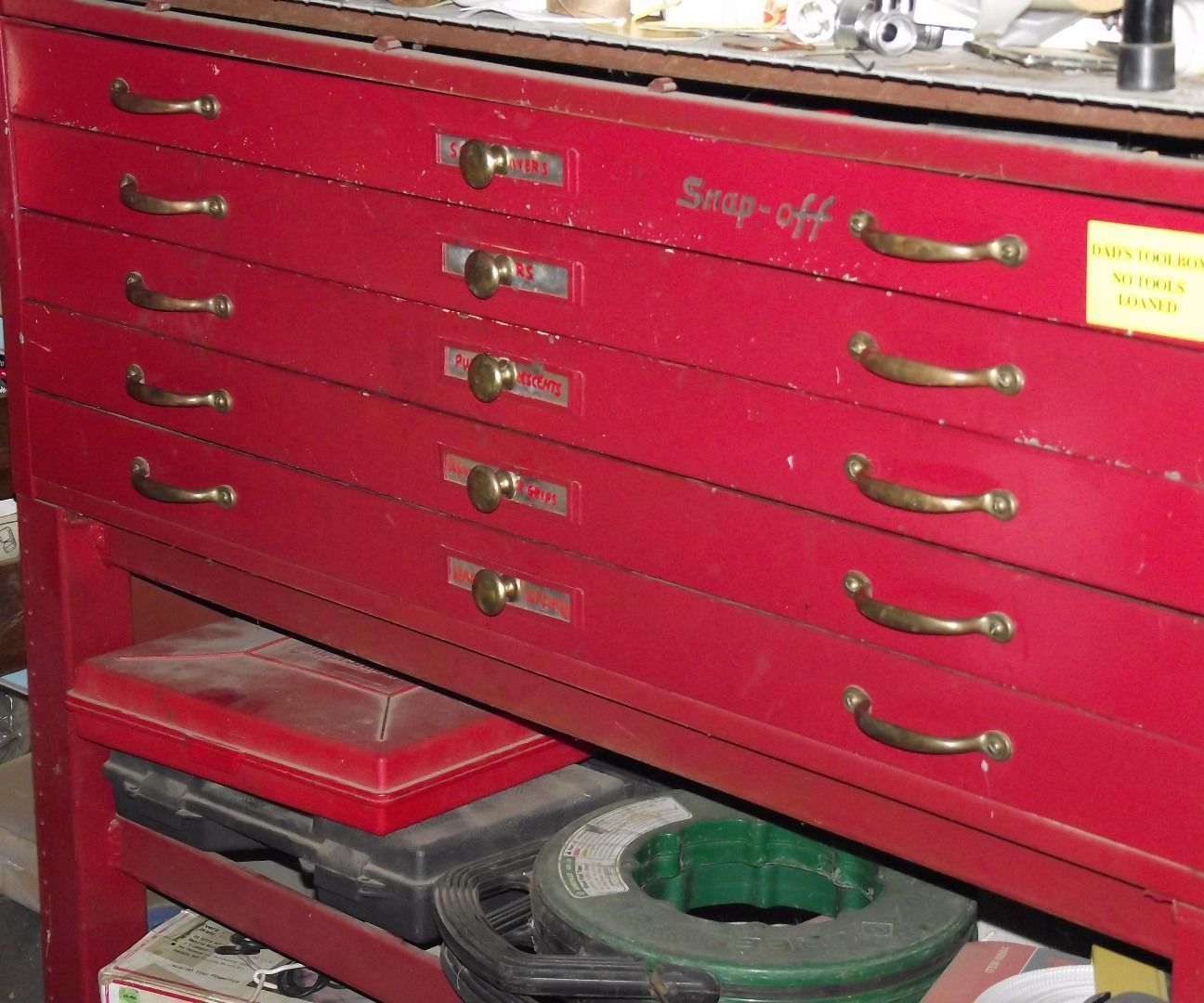 STORAGE FOR HAND TOOLS