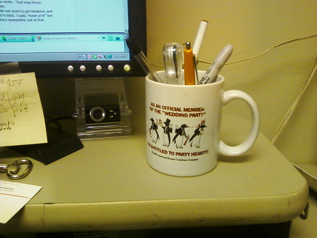 Practical Joke Pin Cup