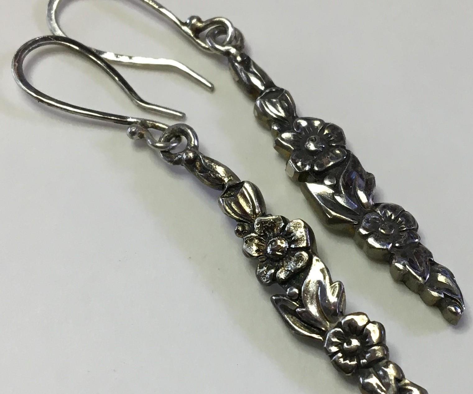 Earrings From Vintage Cutlery