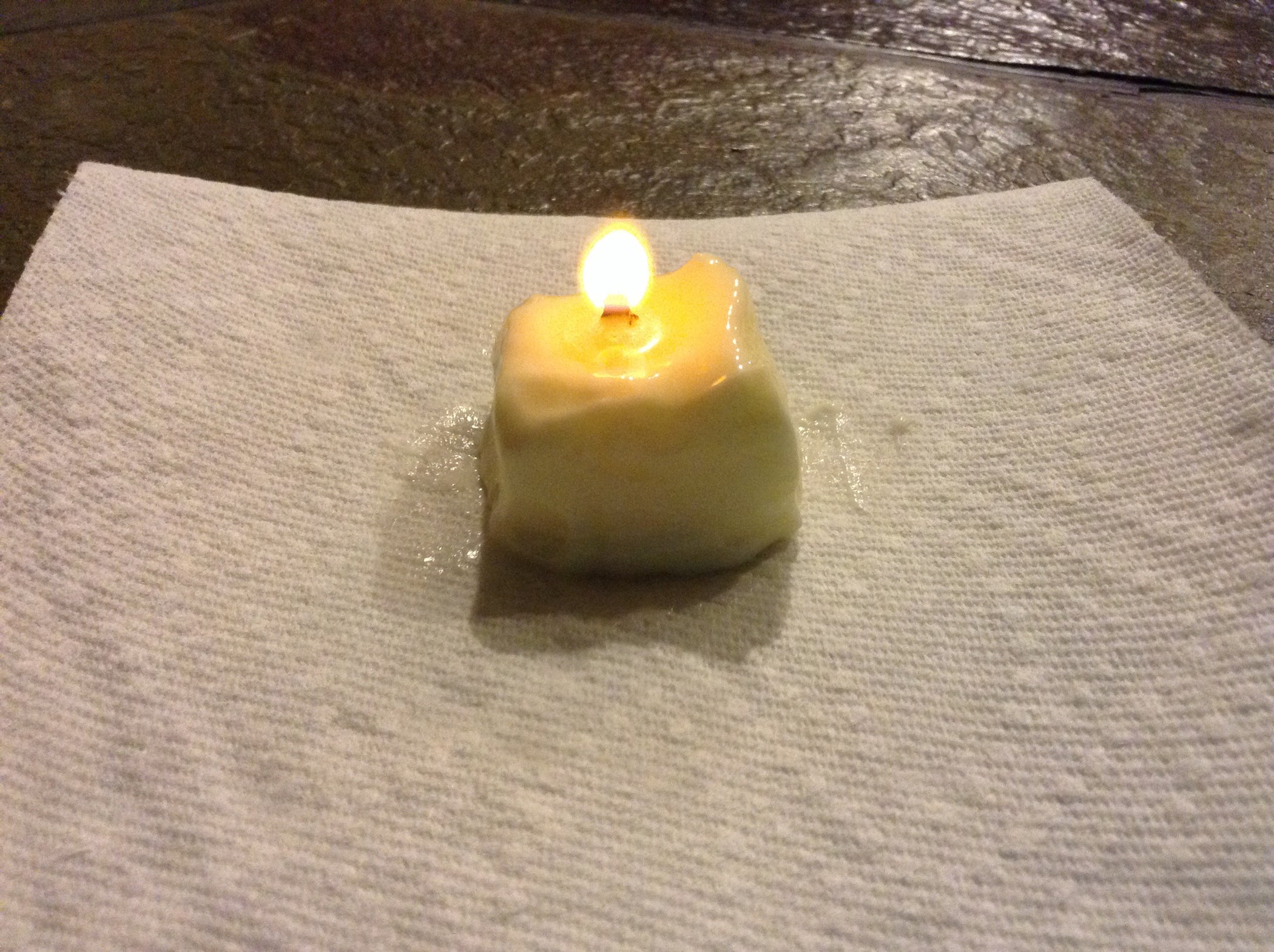 Butter Candle 5 Steps Instructables