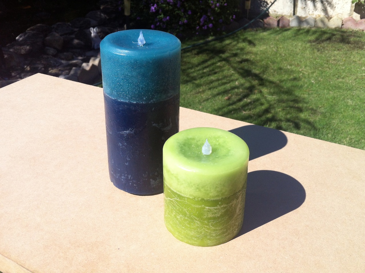 Flickering LED Candle