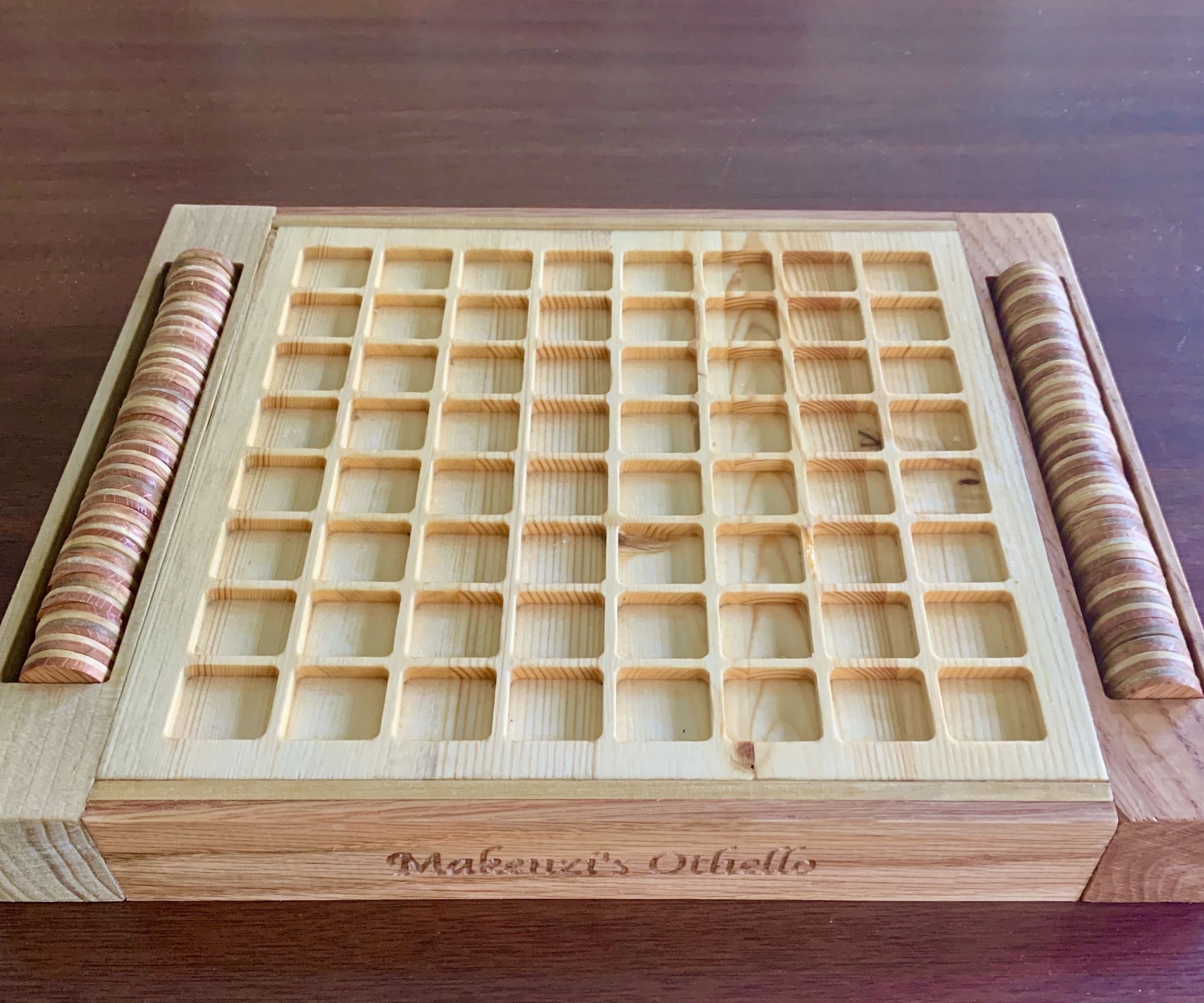 Custom Wood Othello/Reversi Board
