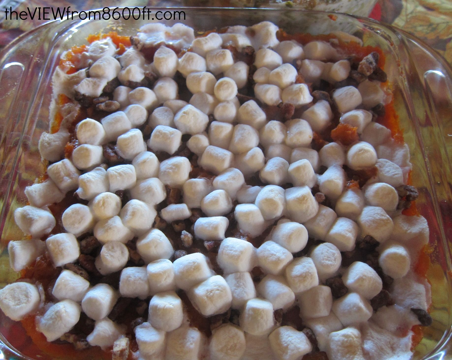 Skinny Sweet Potato Casserole