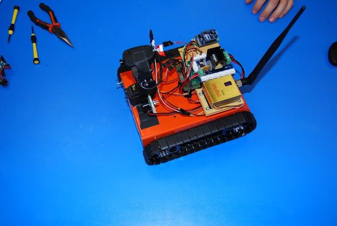 Accelerometer Controlled, Head Tracking Rover