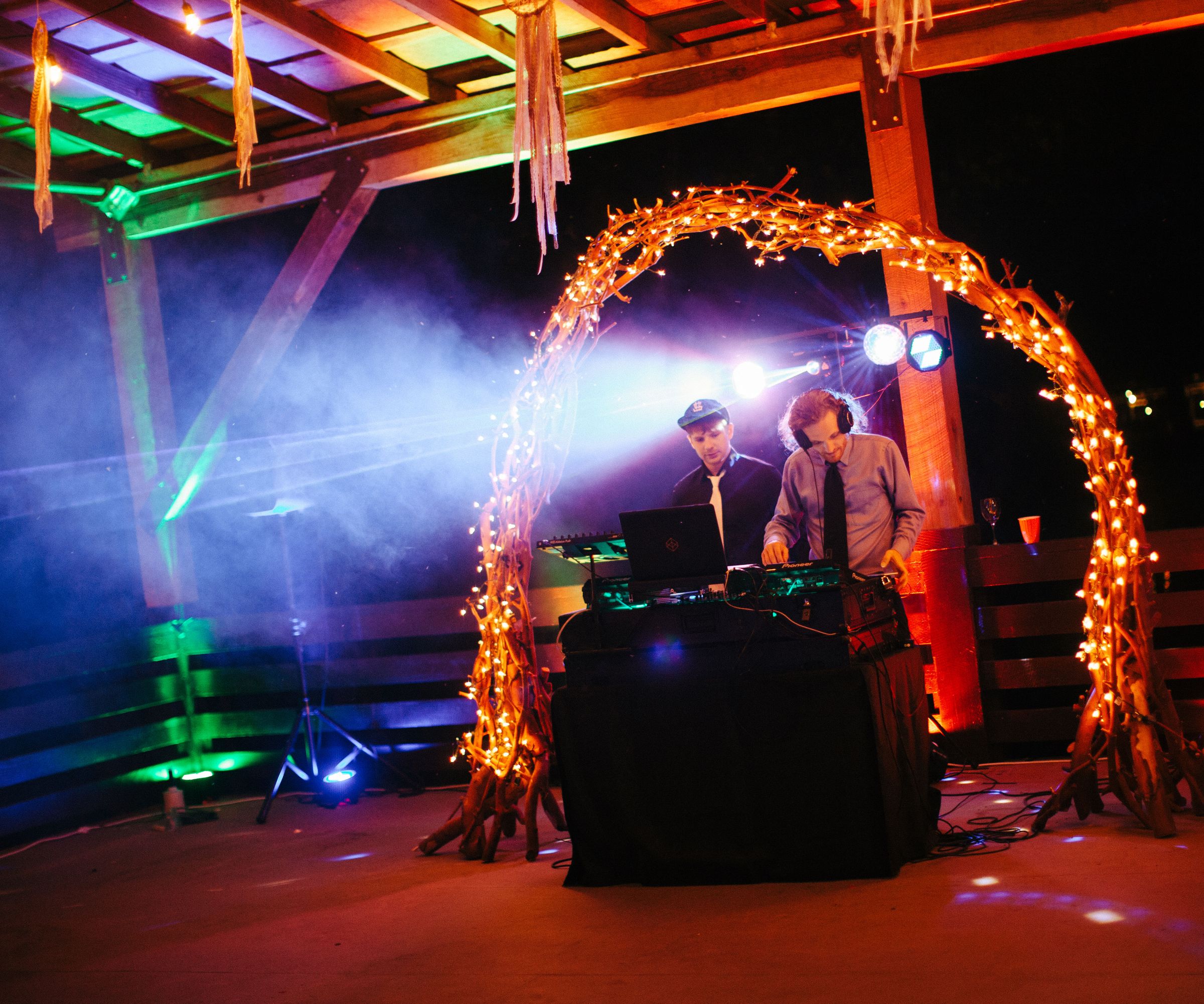 Downed Tree to Awesome Wedding Arch!