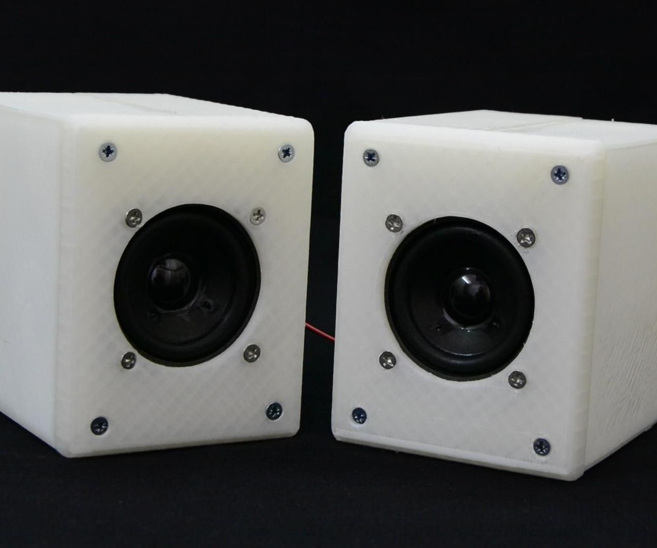 3D Printed Speakers (Ultimate Camping Power Bank Part 1)