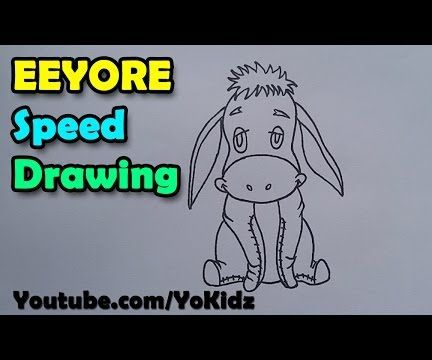 How to Draw Eeyore