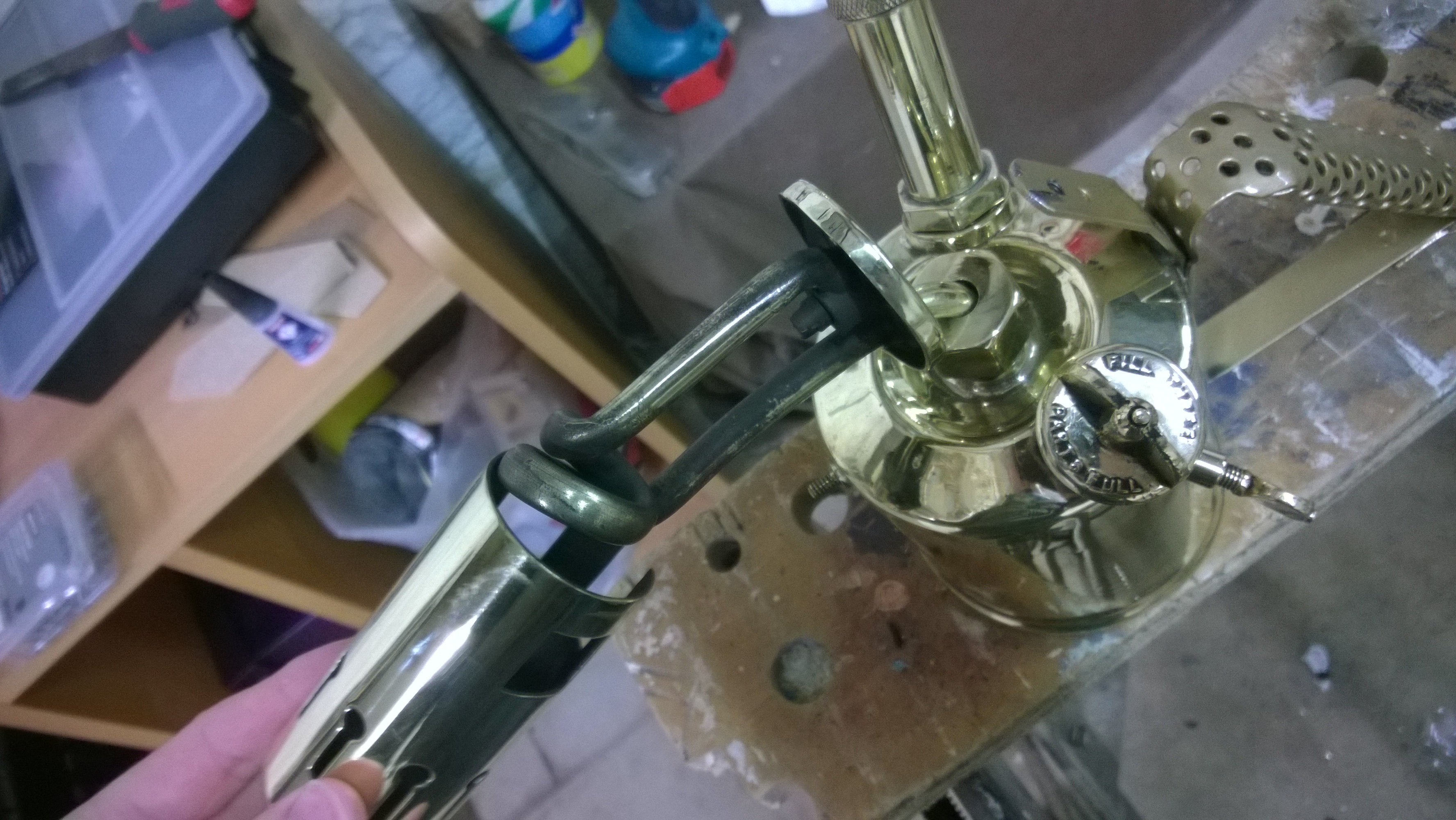 Upcycled Blow Torch Lamp 6 Steps Instructables