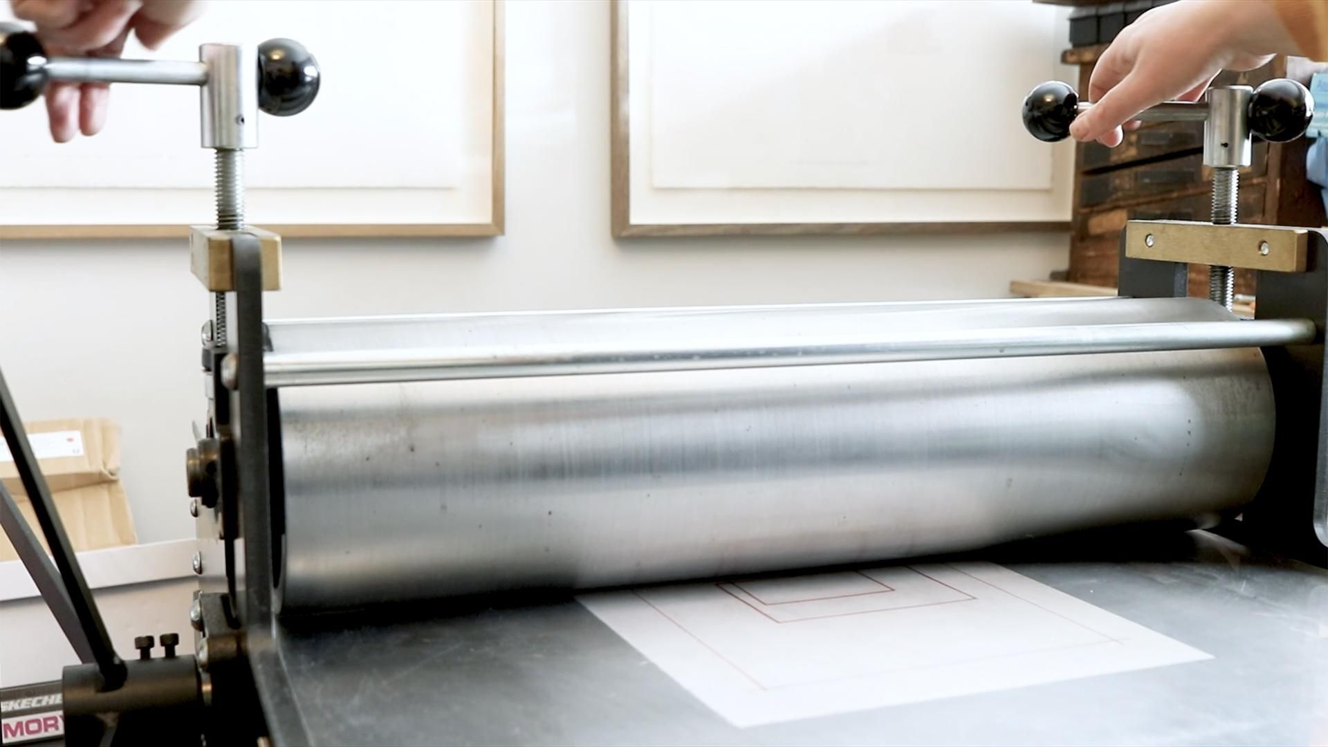How to Set an Etching Press to Print Intaglio or Relief Style 6 Steps Instructables