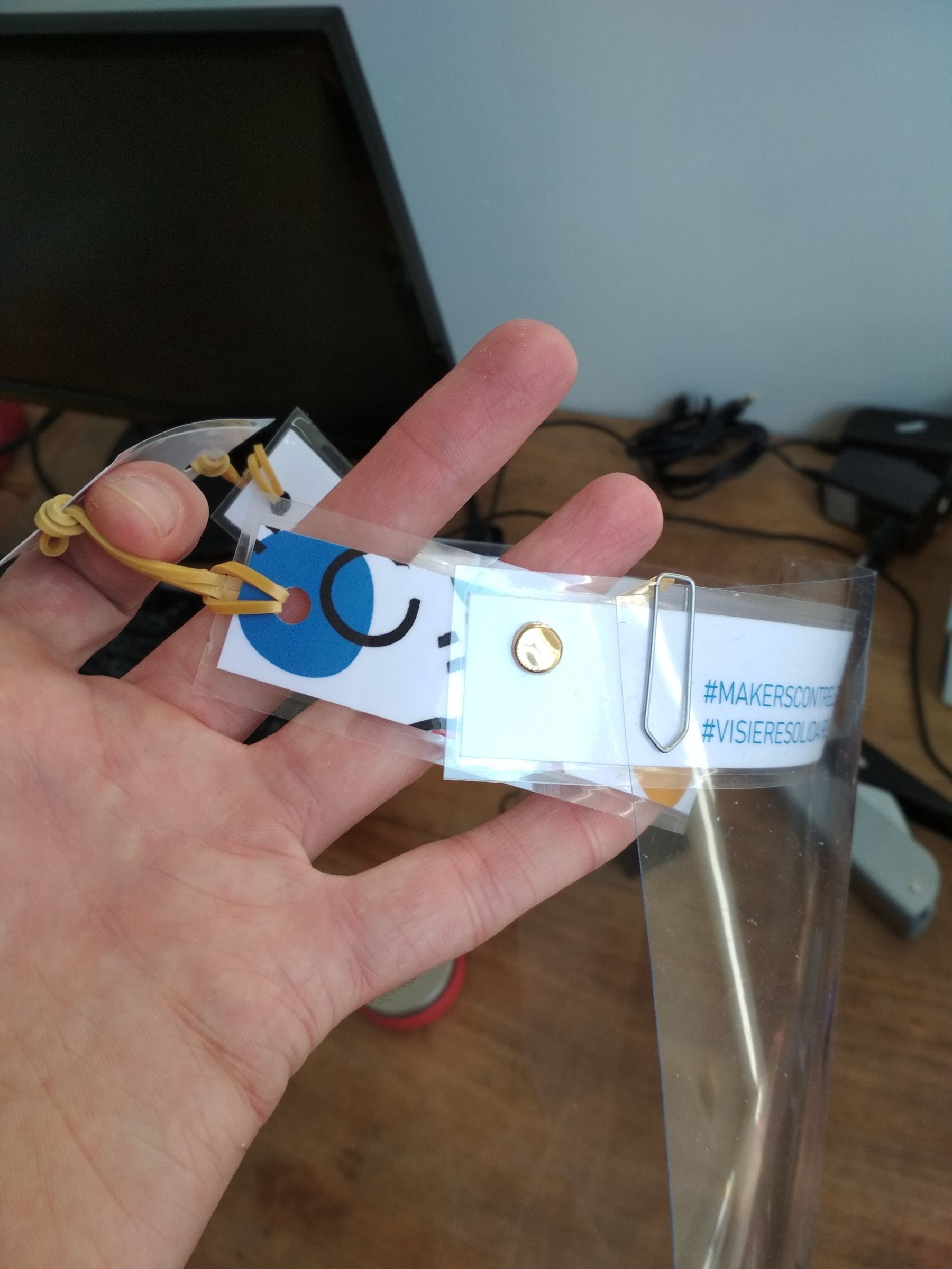 Face Shield Against COVID With Laminator or Hair Straightener 9 Steps