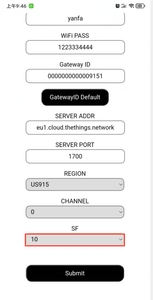 2. Lora Basic Gateway Module Networking Configuration