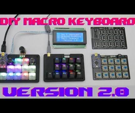 Programmable Stream Deck, Hot-Key, Macro Keyboard With RGB LEDs