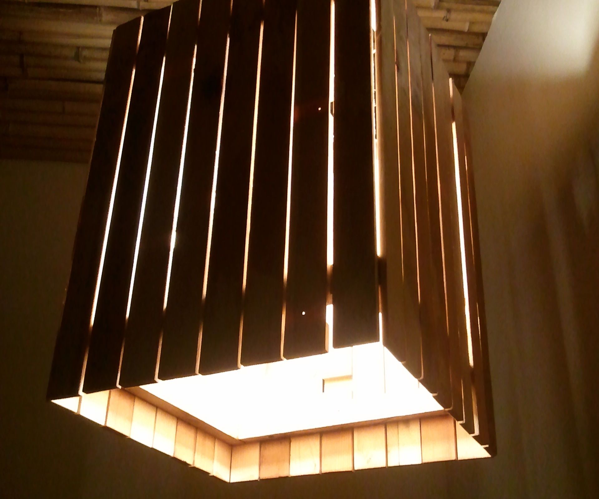 Reclaimed Wood Light