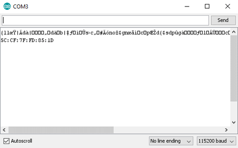 Get the Receiver's MAC Address